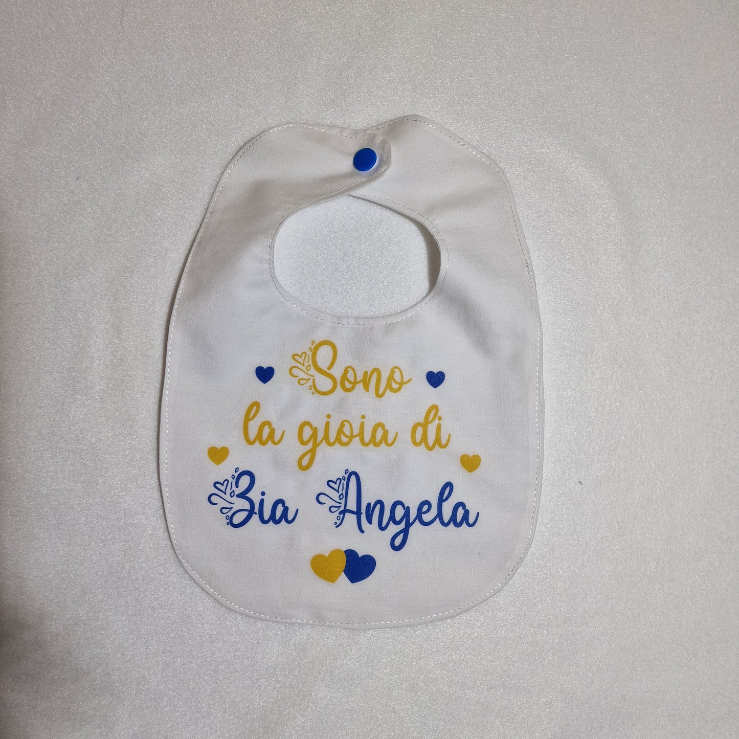 Bavaglino neonato personalizzato